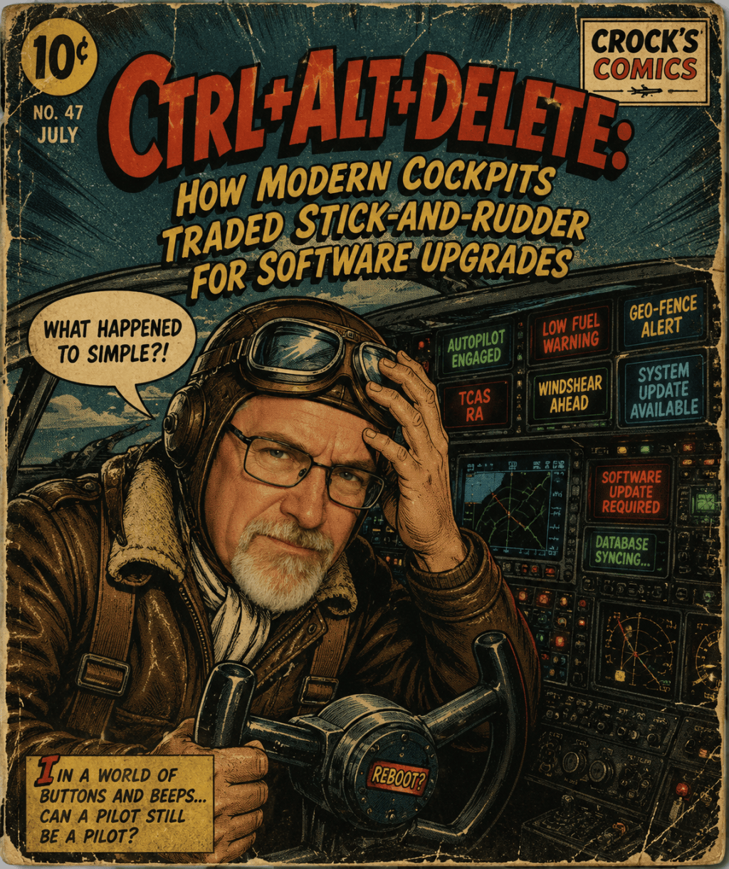 Ctrl+Alt+Delete: How Modern Cockpits Traded Stick-and-Rudder for Software&nbsp;Upgrades